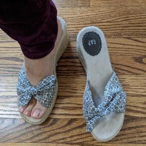 Gap Wedge Espadrilles, size 7.5